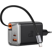 Leaf Shop CH-4100 67W Gan Typec Kablolu Hızlı Şarj Adaptörü
