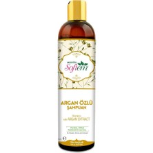 Leaf Shop Argan Yağlı Saç Bakım Şampuanı 400 ml | Parlaklık Veren Argan Özlü Şampuan | Saç Onarıcı Bakım | Parabensiz, Renklendiricisiz, Bitkisel Içerikli Şampuan