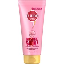 Leaf Shop Collagen Blends Sülfatsız Süper Saç Bakım Kremi Moisture Boom Yoğun Nem Terapisi 170 ml