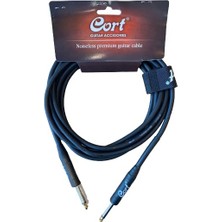 Leaf Shop CA508 Gitar Kablo Gürültüsüz (Noısless) Cable 3m Siyah