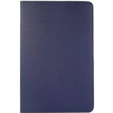 Misda Store M10 Plus TB-X606F TB-X606X ile Uyumlu Kılıf 360 Dönebilen Standlı Case Lacivert