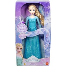 Leaf Shop Disney Karlar Ülkesi Oyuncakları, Karlar Ülkesi Filmindeki 'let It Go' Şarkısını 4 Dilde Seslendiren ve Filmdeki Kıyafetini Giyen, Şarkı Söyleyen Elsa Bebek, JDX52