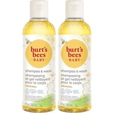 Leaf Shop Bees Bebek Saç ve Vücut Şampuanı, 236.5 ml x 2 Adet