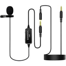 Leaf Shop Lcm 2c Type-C Girişli Kondenser Klipsli Yaka Mikrofonu