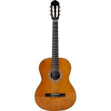 Leaf Shop LC-3900OR 4/4 Klasik Gitar, Koyu Natural