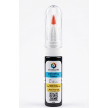 COLORGUARD Mat Siyah Mobilya İğneli ve Fırçalı 2 si 1 Arada Özel Tasarım Şişe Rötuş Boyası