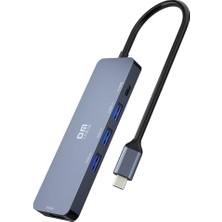 Leaf Shop CHB058 Type-C To 4K HDMI 3*usb 3.0 Pd Hub Dönüştürücü