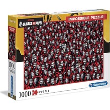 Leaf Shop - 39527 - La Casa De Papel Yetişkin Puzzle - Impossible - 1000 Parça