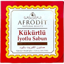 Leaf Shop Iyotlu Sabun, Tüm Cilt Tipleri Için, 100 Gr/soap With Iodine Sulphurous, For All Skin Types
