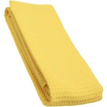 Leaf Shop - Kareli Oto Kurulama Havlusu, Waffle Stil Araç Yıkama Bezi, Mikrofiber Araba Havlusu 50X70 cm