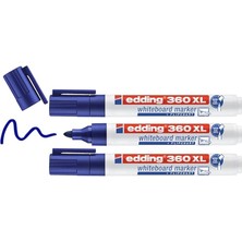 Leaf Shop 360 Xl Beyaz Yazi Tahtasi Kalemi, Mavi