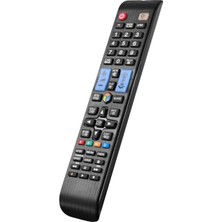 Leaf Shop Yedek Uzaktan Kumanda AA59-00582A AA59-00638A Tüm Samsung 3D LCD LED Akıllı Tv'ler Için Uygundur - Kurulum Gerektirmez Tv Evrensel Uzaktan Kumanda BN59-01198Q AA59-00581A AA59-00638A