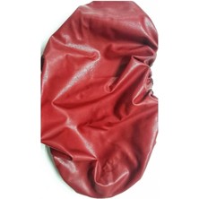 Leaf Shop Caro (682) Motosiklet Kırmızı Sele Kılıfı Motor Koltuk Brandas Spacy Activa Vespa Küçük Model Scooter Universal ile Uyumlu