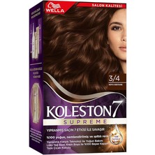 Leaf Shop Koleston Supreme Saç Boyası 3/4 Koyu Kestane