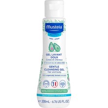 Leaf Shop Mustela Normal Ciltler Için Yenidoğan Şampuanı 200 ml 1 Paket