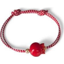 Sibelya Aksesuar Cam Murano Nar Figürlü Marteniçka Bileklik – Sevdiklerine Hediyelik