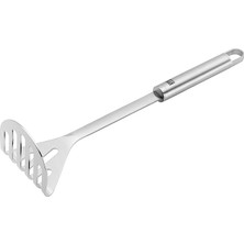 Leaf Shop Pro Patetes Ezici, 30.5 Cm, Metalik Gri, 18/10 Paslanmaz Çelik