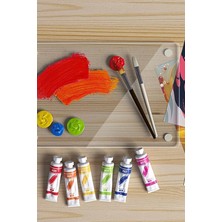 Misda Store Saydam Cam Boya Paleti 20 x 30 cm