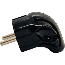 Leaf Shop Siyah Monoblok Topraklı Erkek Fiş