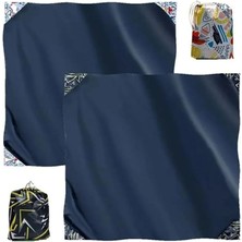 Leaf Shop Piknik Örtüsü Lacivert, Çantalı