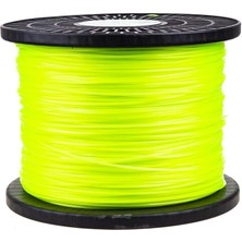 Misda Store Profesyonel Tırpan Misinası 3 mm 1108 mt Sarı Altıköşe