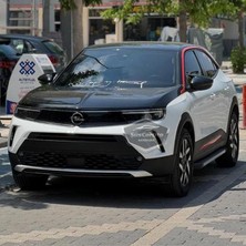 Misda Store Uyumlu Mokka 2021 Sonrası Için Batman Yarasa Ayna Kapağı Piano Black Abs Plastik Sağ Sol Takım