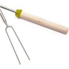 Misda Store Teleskobik Barbekü Çatalı Sarı, Dayanıklı Kamp Ekipmanları, Kamp Aksesuarları, Açık Hava Sporları, Doğa Sporları, Yürüyüş