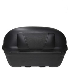 Leaf Shop Sky Motosiklet Çanta Sırt Dayama Siyah Deri Universal Ultra Konfor