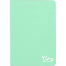 Leaf Shop Colors A4 60 Yaprak Kareli Defter, Yeşil