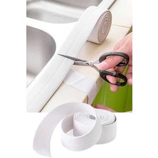 Leaf Shop 3.2 M Banyo Küvet Mutfak Lavabo Beyaz Su Sızdırmaz Bant Su Geçirmez Bant