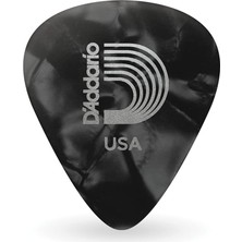Leaf Shop Planet Waves 1cbkp6-10 Picks Pearl Celluloid Picks Black Pearl 10 Picks Standard Shape In Heavy