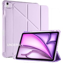 Misda Store Air 13INÇ M2/m3 ile Uyumlu Kılıf Kalem Şarj Bölmeli Case A2898 A2899 A2900 Lila