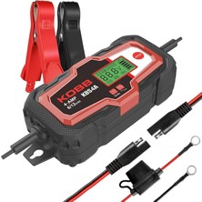 Leaf Shop KBS4A 6/12V 120A Dijital Akü Şarj/akü Bakım/desülfatör ve Power Supply
