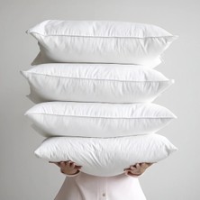 İz Home 4 Adet Nonwonen Yastık Ecotouch %100 Silikon Dolgulu | Ultra Yumuşak | 50X70 cm | Vakum / Rollpack