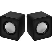 Leaf Shop FS-334U-B 2.0 Hoparlör Sistemi (Usb) Siyah