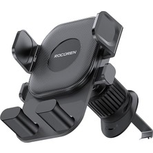 Leaf Shop Metal Kancalı Havalandırma Destekli Araç Içi Telefon Tutucu