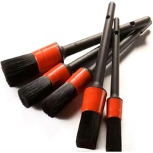 Leaf Shop Hoala 5' Li Oto Detay Fırça Seti, Farklı Boyutlarda Oto Detay Fırça