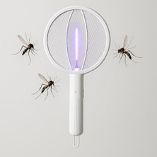 Leaf Shop 3000W Şarjlı Uv Işıklı Elektrikli Sivrisinek Kovucu Öldürücü Masaüstü El Tutmalı Katlanabilir