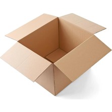 Leaf Shop Oluklu Kargo Kolisi 60X40X40 cm Esmer Bc Dalga 10 Adet