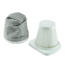 Leaf Shop Merlin Orjinal Hepa Filtre ve Torba Seti (Beyaz)