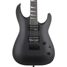 Leaf Shop JS22 Dinky Arch Top 2-Point Tremolo Satin Black - Amaranth Elektro Gitar