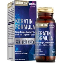 Leaf Shop Beauty Keratin Formula 60 Tablet Takviye Edici Gıda