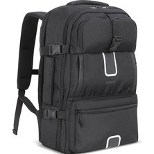 Leaf Shop Explor Eco MCE-1205 34L El Bagajı Seyahat Sırt Çantası, 17.3 Inç Laptop Sırt Çantası, Su Geçirmez Kabin Boy Sırt Çantası, Çevre Dostu, Reflektörlü Hafta Sonu Çantası