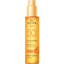 Leaf Shop Sun Bronzlaştırıcı Yüz ve Vücut Yağı SPF50 150 ml