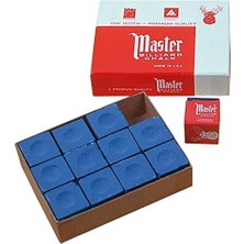 Leaf Shop Bilardo Tebeşir - Mavi - Içerik: 12 Adet