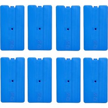 Leaf Shop Buz Aküsü Buz Kasedi Ice Box 8nanli Set 370 ml x 8, Ankanorm, Mavi