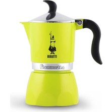 Leaf Shop 7111 Fiammetta, Kahve Makinesi 1 Fincan, Alüminyum, Electric Lime