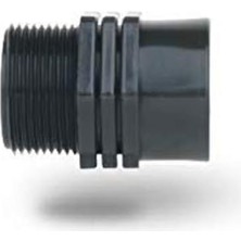 Leaf Shop 1/2 Inç x 3/4 Inç Dişli Bağlanti Redüksiyon Erkek ve Dişi