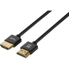 Misda Store HDMI 2.0b Premium Sertifikalı 4K 60Hz 18GBPS Hdr Dolby Vision Hdcp 2.2 Destekli HDMI Kablo - 1 Metre (7NA71SLIM)