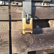 Leaf Shop Lock Ağır Hizmet Tipi Katı Pirinç Asma Kilit [şifreli Kilit] M1177EURD - Paslanmaya Dayanıklı, Çok Dayanıklı ve Su Geçirmez